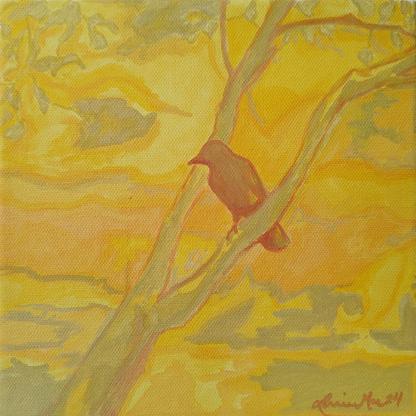 It was ALL Yellow